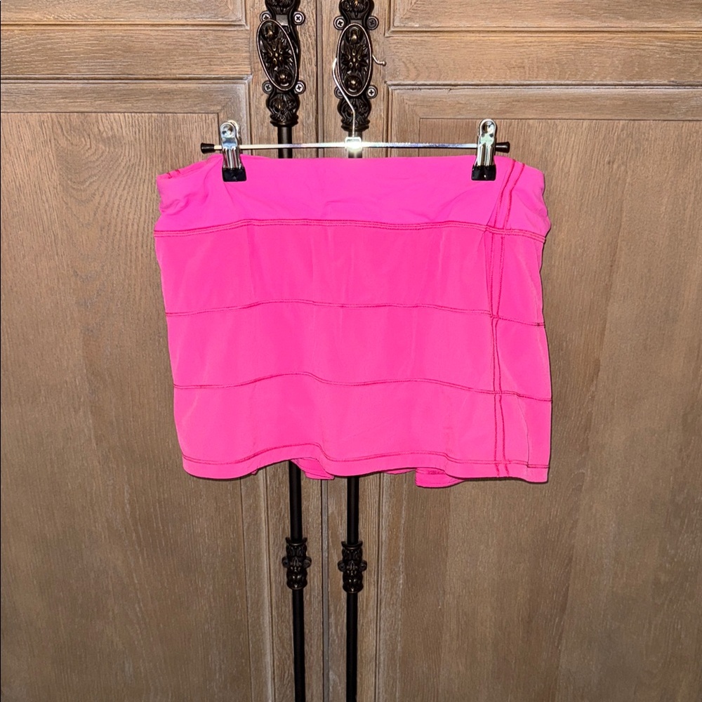 Lululemon Athletica Bright Pink Mini Skirt